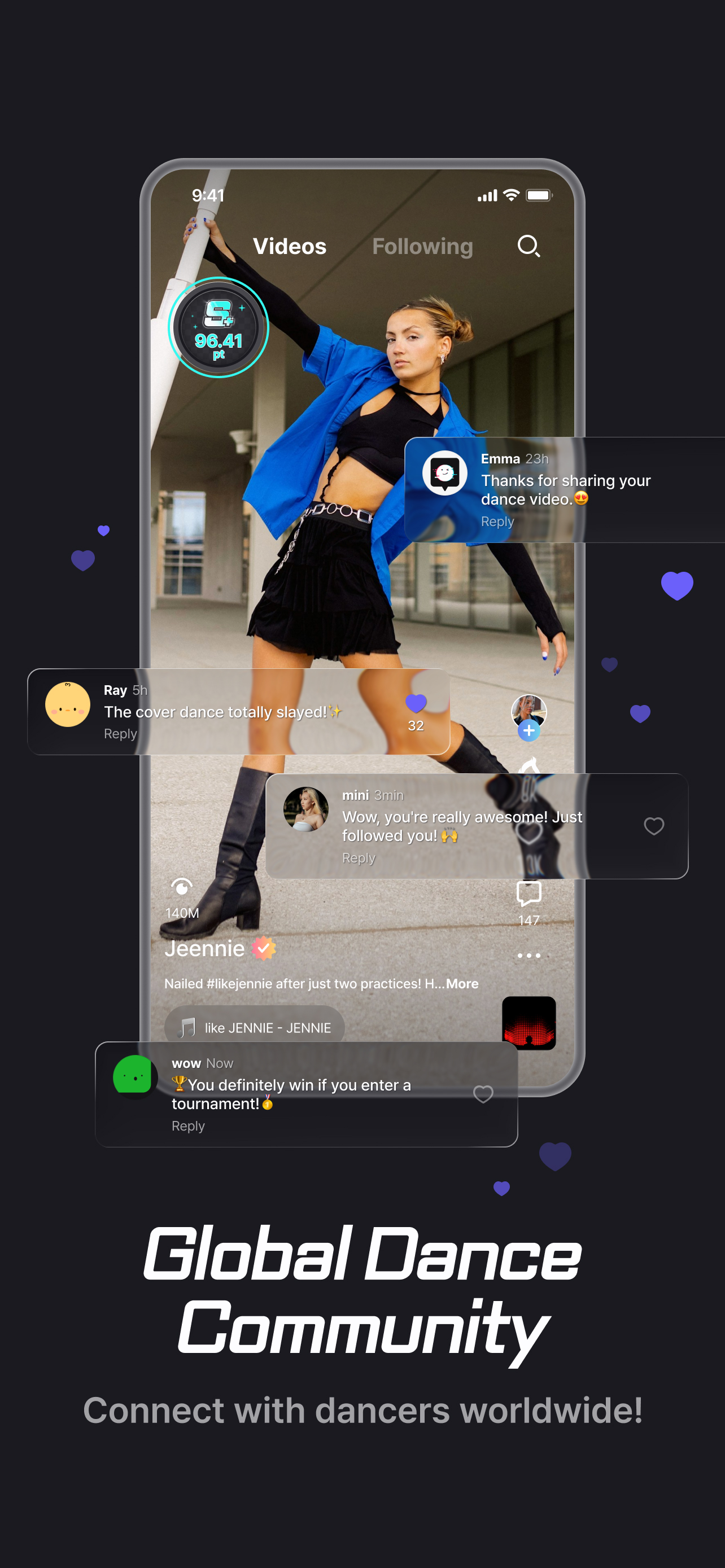 Feed · Rankings · Community