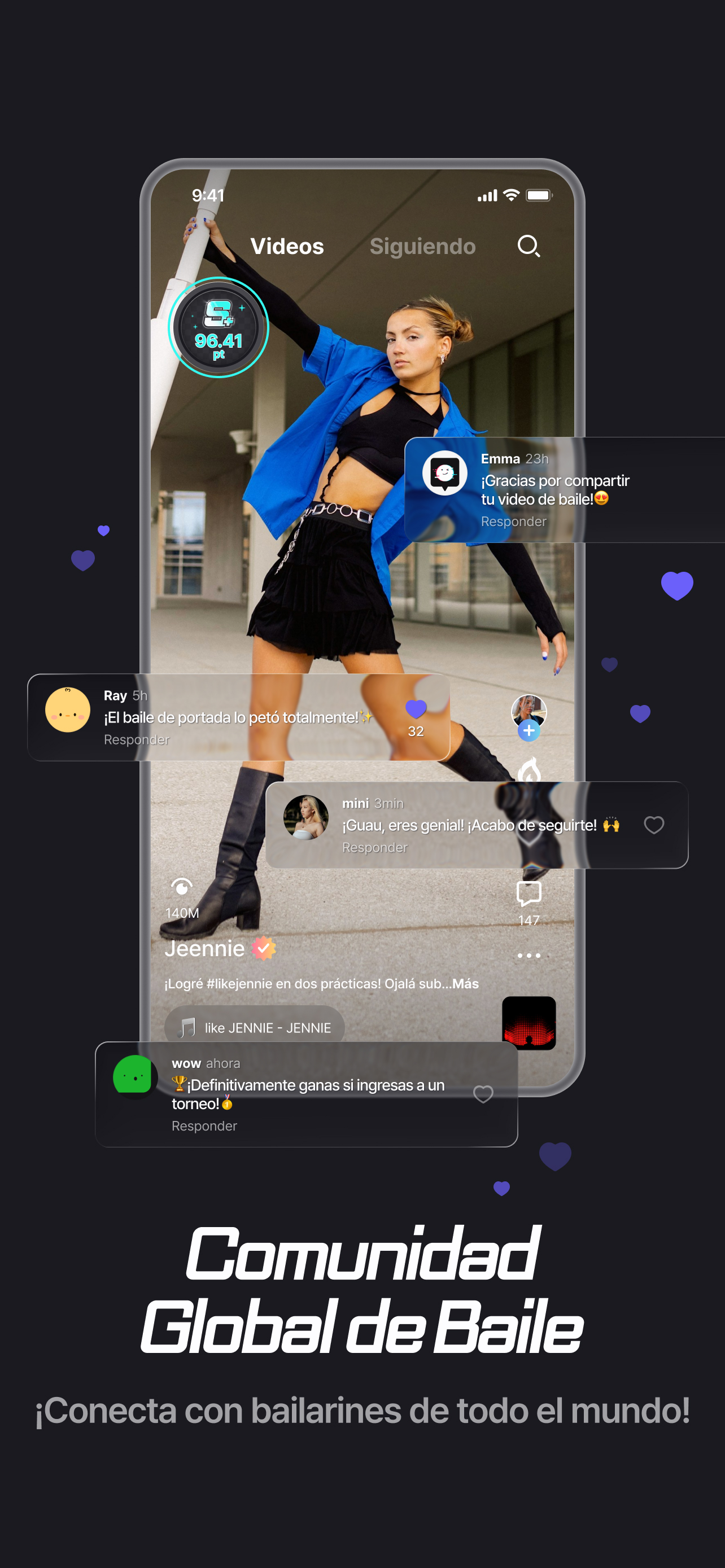 Feed · Ranking · Comunidad